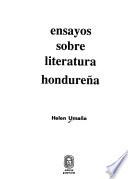 Ensayos sobre literatura hondureña