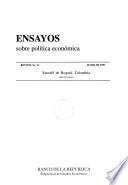 Ensayos sobre política económica