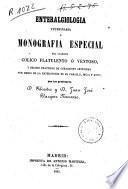 Enteralgiologia veterinaria ó Monografia especial del llamado cólico flatulento...