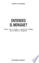 Entiendes el mensaje?
