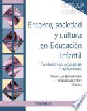 Entorno, sociedad y cultura en Educación Infantil