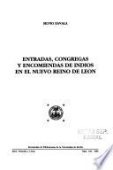 Entradas, congregas y encomiendas de indios en el Nuevo Reino de León