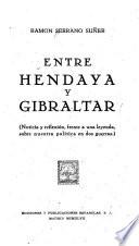 Entre Hendaya y Gibraltar