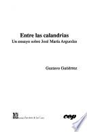 Entre las calandrias