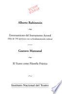 Entrenamiento del instrumento actoral