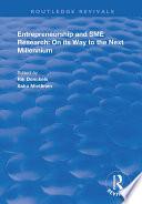 Entrepreneurship and SME Research
