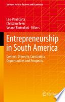 Entrepreneurship in South America