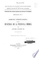 Enumeración y distribución geográfica de las muscíneas de la Península Ibérica