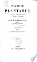 Enumeratio plantarum in Japonia sponte crescentium hucusque rite cognitarum adjectis descriptionibus specierum pro regone novarum quibus accedit determinatio herbarum in libris japonicis so mokou zoussetz xylographice delineatarum