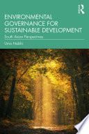 Environmental Governance for Sustainable Development