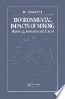 Environmental Impacts of Mining Monitoring, Restoration, and Control