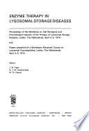 Enzyme Therapy in Lysosomal Storage Diseases