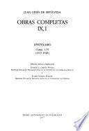 Epistolario: (1). Cartas 1-75 (1517-1548)