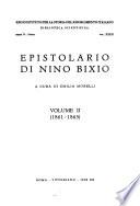 Epistolario: 1861-1865
