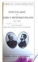 Epistolario de Valera y Menéndez Pelayo, 1877-1905