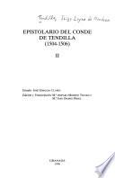 Epistolario del Conde de Tendilla (1504-1506)