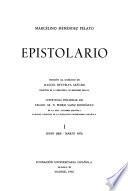 Epistolario: Junio 1868-Marzo 1876