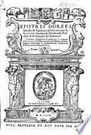 Epistres dorées moralles et familieres de Don Antoine de Guevare... traduites d'espagnol en françoys par le seigneur de Guterry... Tome premier (-tome second. Vers de G. Des Autels, G. Paradin M. Matthieu, B. Pelletier)