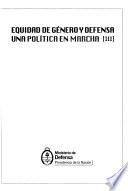 Equidad de género y defensa