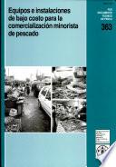 Equipos e instalaciones de bajo costo para la comercialización minorista de pescado
