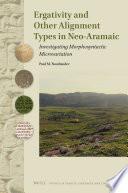 Ergativity and Other Alignment Types in Neo-Aramaic