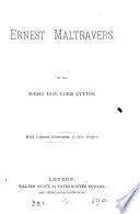 Ernest Maltravers, by the author of 'Pelham'.