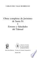 Errores y falsedades del Talmud