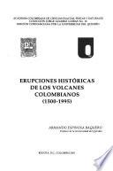 Erupciones históricas de los volcanes colombianos, (1500-1995)