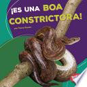 ¡Es una boa constrictora! (It's a Boa Constrictor!)