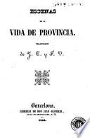 Escenas de la vida de provincia