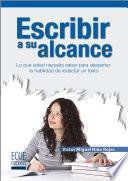 Escribir a su alcance - 1ra edición