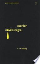 Escribir novela negra