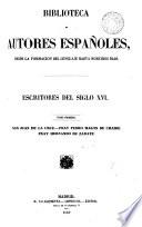 Escritores del siglo XVI