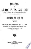 Escritores del siglo XVI ...