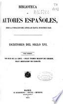 Escritores del siglo XVI.