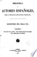 Escritores del siglo XVI