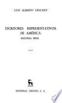 Escritores representativos de América