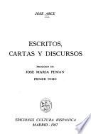 Escritos, cartas, y discursos