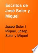 Escritos de José Soler y Miquel