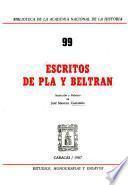 Escritos de Pla y Beltrán