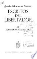 Escritos del Libertador