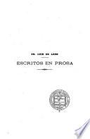 Escritos en prosa