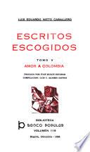 Escritos escogidos: Amor a Colombia