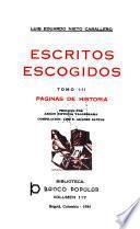 Escritos escogidos: Páginas de historia