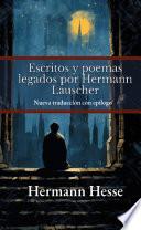 Escritos y poemas legados por Hermann Lauscher