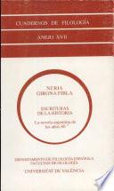 Escrituras de la historia. La novela argentina de los años 80