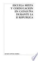 Escuela mixta y coeducación en Cataluña durante la II República