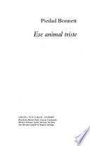 Ese animal triste