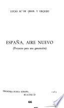 España, aire nuevo