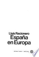 España en Europa